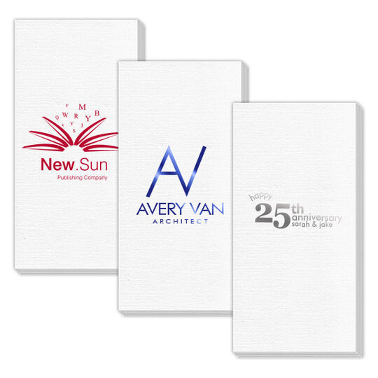 Custom with Your 1-Color Artwork Deville Guest Towels